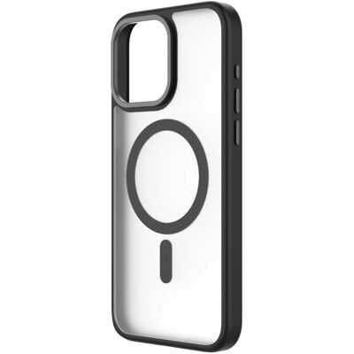 Qdos iPhone 15 Pro Max Hybrid Soft + Snap Case - Black Titanium Qdos iPhone 15 Pro Max Hybrid Soft + Snap Case - Black Titanium