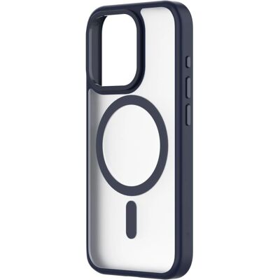 Qdos iPhone 15 Pro Hybrid Soft + Snap Case - Blue Titanium Qdos iPhone 15 Pro Hybrid Soft + Snap Case - Blue Titanium