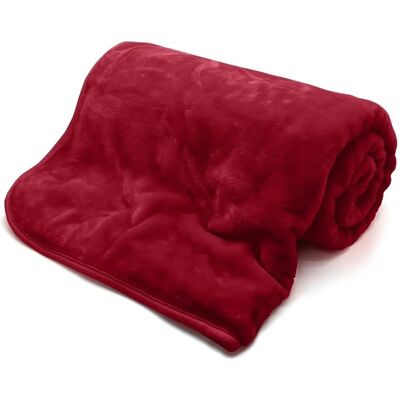 Kampala Hill - Mink Blanket - Red - 127x152cm - Blanket Kampala Hill - Mink Blanket - Red - 127x152cm - Blanket