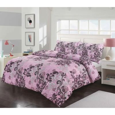 Kampala Hill - Amelia - King - Purple - Duvet Cover Set Kampala Hill - Amelia - King - Purple - Duvet Cover Set