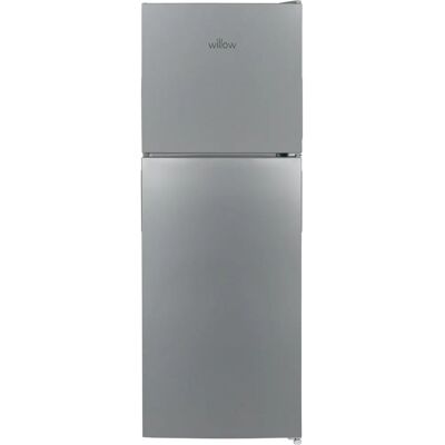 Willow Appliances Willow WTM138S Silver Top Mount Fridge Freezer - 138L, Adjustable Thermostat Willow Appliances Willow WTM138S Silver Top Mount Fridge Freezer - 138L, Adjustable Thermostat