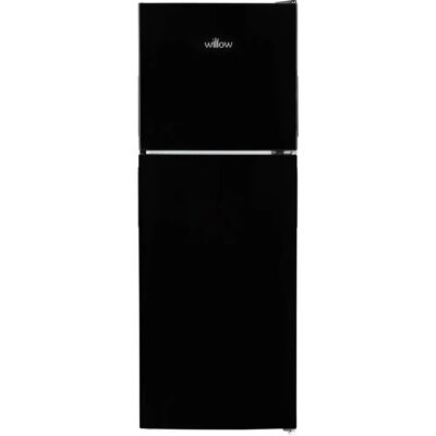 Willow Appliances Willow 138L Black Top Mount Fridge Freezer - Adjustable Thermostat Willow Appliances Willow 138L Black Top Mount Fridge Freezer - Adjustable Thermostat