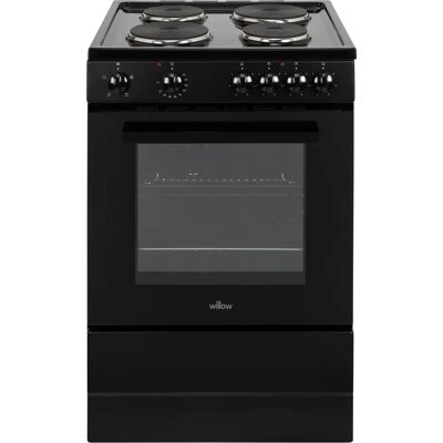 Willow Appliances - Willow 68L Freestanding Electric Cooker - Black - Electric Cooker Willow Appliances - Willow 68L Freestanding Electric Cooker - Black - Electric Cooker