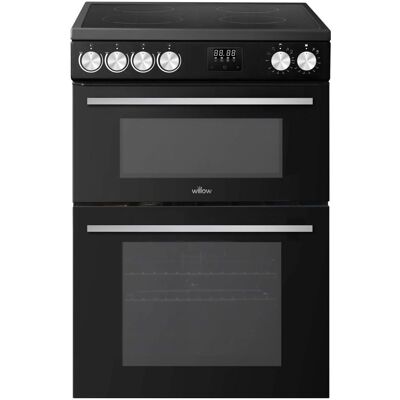 Willow - Willow 62L - Black - 4 Zone Hob - Cooker Willow - Willow 62L - Black - 4 Zone Hob - Cooker
