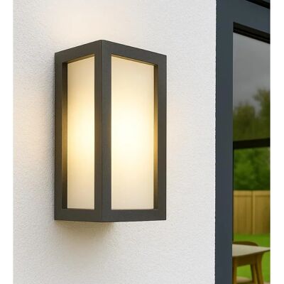 CGC KINSLEY Black Outdoor Wall Light - Wall Light CGC KINSLEY Black Outdoor Wall Light - Wall Light