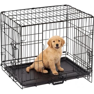 Vivo - Small 24in - Removable Tray - Dog Crate Vivo - Small 24in - Removable Tray - Dog Crate