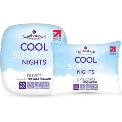 Slumberdown - Cool Summer Nights - 7.5 Tog - Duvet Set Slumberdown - Cool Summer Nights - 7.5 Tog - Duvet Set