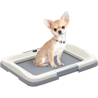 PawHut Dog Toilet Tray - Training Dog Litter Tray 63x49x6cm PawHut Dog Toilet Tray - Training Dog Litter Tray 63x49x6cm