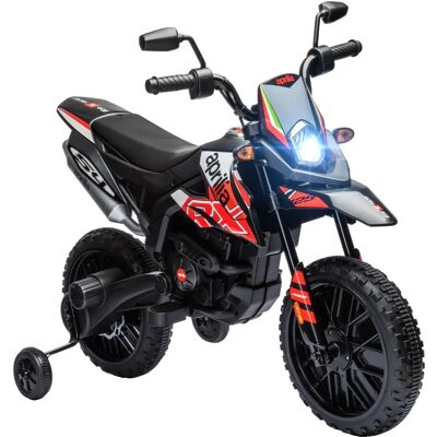 AIYAPLAY - Aprilia Licensed 12V - Red - Ride-on Motorcycle AIYAPLAY - Aprilia Licensed 12V - Red - Ride-on Motorcycle