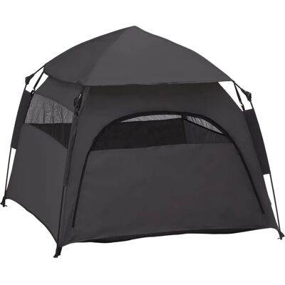 PawHut - Foldable Pet Tent - Charcoal Grey - Extra Large - Pet Tent PawHut - Foldable Pet Tent - Charcoal Grey - Extra Large - Pet Tent