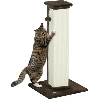 PawHut - 81cm Cat Scratching Post - Sisal Rope - Cat Scratching Post PawHut - 81cm Cat Scratching Post - Sisal Rope - Cat Scratching Post