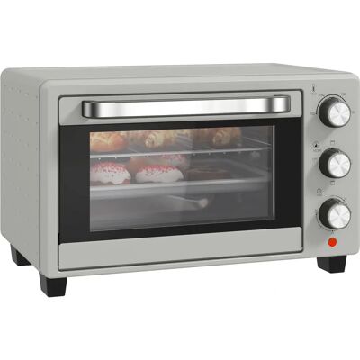 HOMCOM Mini Oven - Silver - Electric Mini Oven HOMCOM Mini Oven - Silver - Electric Mini Oven