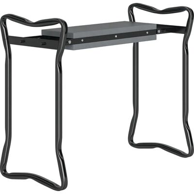 Outsunny - 2In1 Kneeler - Grey - Foam Pad - Garden Kneeler Outsunny - 2In1 Kneeler - Grey - Foam Pad - Garden Kneeler