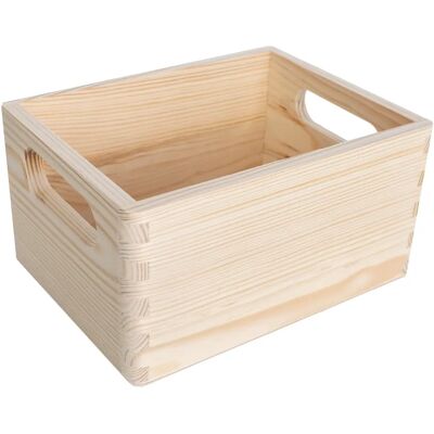 Creative Deco Boîte en Bois - Rangement pour Documents et Jouets - Publicité Creative Deco Boîte en Bois - Rangement pour Documents et Jouets - Publicité