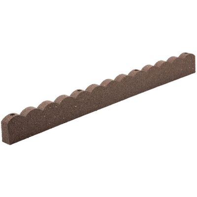 Nicoman - Scallop - Brown - Garden Edging Border Nicoman - Scallop - Brown - Garden Edging Border