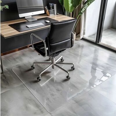 Nicoman - 120x120cm PVC Chair Mat - Clear Nicoman - 120x120cm PVC Chair Mat - Clear