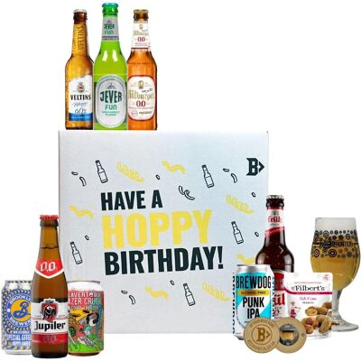 BEERHUNTER - Low Alcohol Hoppy Birthday Gift Box - 8 Pack BEERHUNTER - Low Alcohol Hoppy Birthday Gift Box - 8 Pack