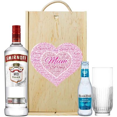 Smirnoff Vodka Gift Set - Lemonade & Glass - Mother’s Day Smirnoff Vodka Gift Set - Lemonade & Glass - Mother’s Day