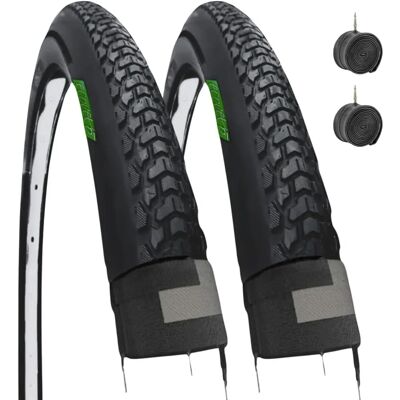 Ecovelò - Demi Slick - 700x40C (42-622) - Pneus vélo - Publicité Ecovelò - Demi Slick - 700x40C (42-622) - Pneus vélo - Publicité