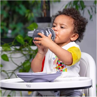 Vital Baby Nourish Power Suction Plate - Natural Moss Vital Baby Nourish Power Suction Plate - Natural Moss