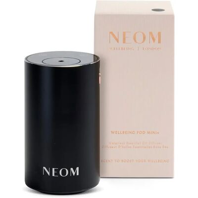 NEOM Wellbeing Pod Mini+ Wasserfreier Aroma Diffusor - Schwarz NEOM Wellbeing Pod Mini+ Wasserfreier Aroma Diffusor - Schwarz