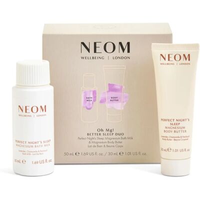 NEOM Wellbeing Oh Mg! Better Sleep Duo - Bodycare Gift Set NEOM Wellbeing Oh Mg! Better Sleep Duo - Bodycare Gift Set