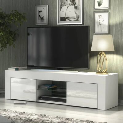 Creative Labs Creative TV Unit - White Gloss - 130cm Creative Labs Creative TV Unit - White Gloss - 130cm