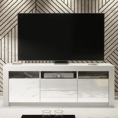 Creative Labs TV Unit - White Gloss Doors - TV Unit Creative Labs TV Unit - White Gloss Doors - TV Unit