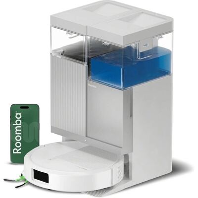 iRobot - Roomba Plus 415 Combo - Blanco - Robot Aspirador iRobot - Roomba Plus 415 Combo - Blanco - Robot Aspirador