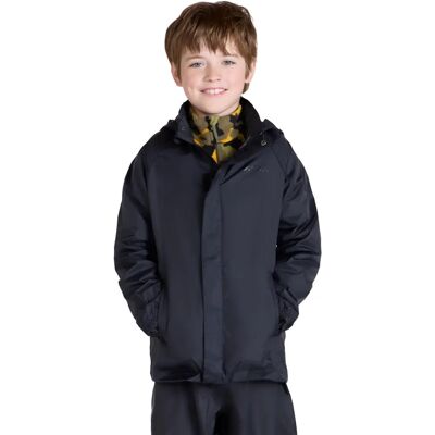 Mountain Warehouse Pakka II Wasserdichte Jacke - Kinder 11-12 Jahre - Schwarz Mountain Warehouse Pakka II Wasserdichte Jacke - Kinder 11-12 Jahre - Schwarz