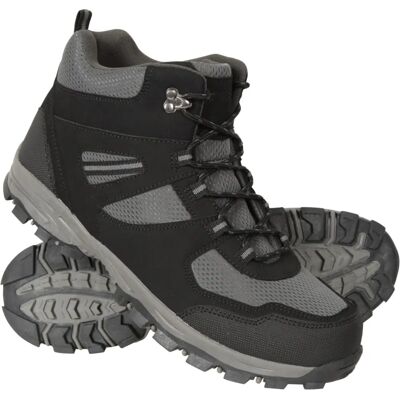 Mountain Warehouse McLeod Wanderschuhe - Atmungsaktiv, Langlebig, Schwarz - 10 Mountain Warehouse McLeod Wanderschuhe - Atmungsaktiv, Langlebig, Schwarz - 10