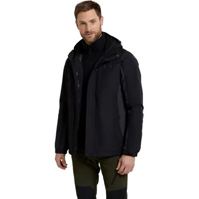 Mountain Warehouse Thunderstorm 3-in-1 Jacke - Wasserdicht, Atmungsaktiv, Warmer Wintermantel - Dunkelgrau Mountain Warehouse Thunderstorm 3-in-1 Jacke - Wasserdicht, Atmungsaktiv, Warmer Wintermantel - Dunkelgrau