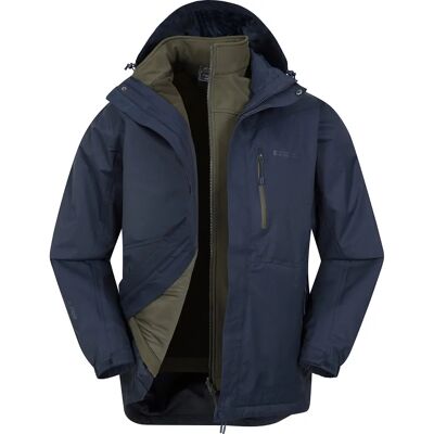 Mountain Warehouse Indigo Veste Imperméable 3-en-1 - Veste - Publicité Mountain Warehouse Indigo Veste Imperméable 3-en-1 - Veste - Publicité