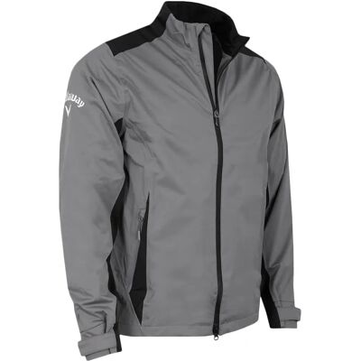 Veste de golf imperméable Callaway Stormlite II - Nuage Silencieux - Étanche, Swing Tech, Réglable - Publicité Veste de golf imperméable Callaway Stormlite II - Nuage Silencieux - Étanche, Swing Tech, Réglable - Publicité