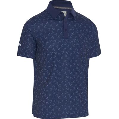 Callaway Marine Painted Chev Poloshirt - Golfshirt Callaway Marine Painted Chev Poloshirt - Golfshirt