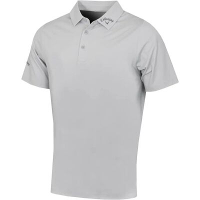 Polo classique en jacquard extensible et à évacuation de l'humidité pour hommes - Callaway Golf 2025 - Publicité Polo classique en jacquard extensible et à évacuation de l'humidité pour hommes - Callaway Golf 2025 - Publicité