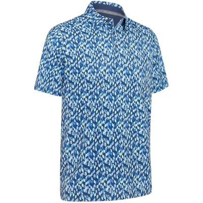 Callaway Kaleidoscope Chev Manteau Peacoat XL Polo de Golf - Publicité Callaway Kaleidoscope Chev Manteau Peacoat XL Polo de Golf - Publicité