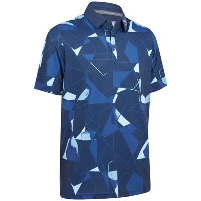 Callaway Golf Polo Kick Flip Print Homme 2025 - Polo de Course à Séchage Rapide - Publicité Callaway Golf Polo Kick Flip Print Homme 2025 - Polo de Course à Séchage Rapide - Publicité