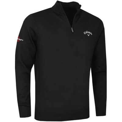 Callaway Golf 2025 1/4 Reißverschluss Merino Pullover - Pullover Callaway Golf 2025 1/4 Reißverschluss Merino Pullover - Pullover