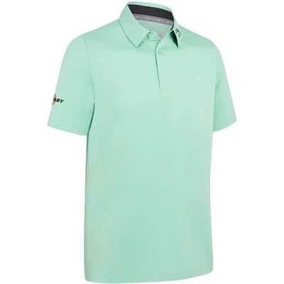 Polo Homme Callaway Golf 2025 Chev Odyssey - Recyclé, Absorbe l'humidité, Vert - Publicité Polo Homme Callaway Golf 2025 Chev Odyssey - Recyclé, Absorbe l'humidité, Vert - Publicité