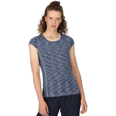 Regatta Women's Hyperdimension II Rasktørkende Navy T-skjorte - Sport Regatta Women's Hyperdimension II Rasktørkende Navy T-skjorte - Sport