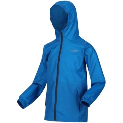 Veste imperméable à capuche Regatta Kids Pack It III - Indigo Bleu - 3-4A - Publicité Veste imperméable à capuche Regatta Kids Pack It III - Indigo Bleu - 3-4A - Publicité