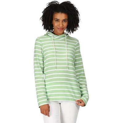 Kaptur z Paskiem Zielono-Biały od Regatta - Bluza Kaptur z Paskiem Zielono-Biały od Regatta - Bluza