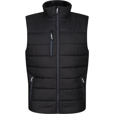 Regatta Professional Navigate Mens Thermal Gilet - Bodywarmer - Black/Seal Grey Regatta Professional Navigate Mens Thermal Gilet - Bodywarmer - Black/Seal Grey