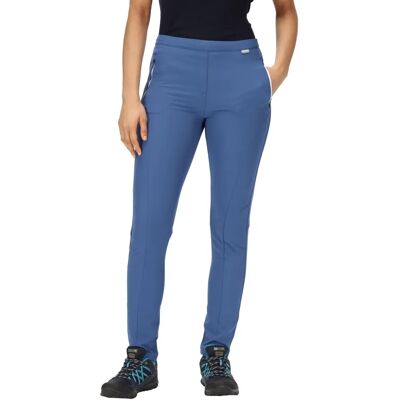 Regatta Pentre Stretch Water-Repellent Trousers - Blue - Size 12 Regatta Pentre Stretch Water-Repellent Trousers - Blue - Size 12