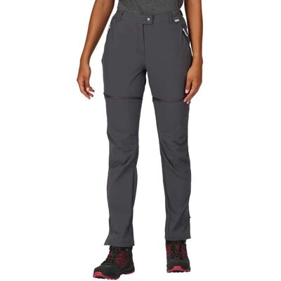 Regatta - Isoflex Mountain Zip-Off - Gris - 18S - Trousers - Publicité Regatta - Isoflex Mountain Zip-Off - Gris - 18S - Trousers - Publicité