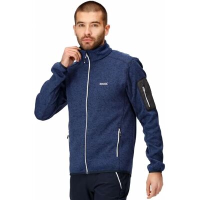 Regatta Newhill Full Zip Fleece (RMA554) - (RMA554_540) blue Regatta Newhill Full Zip Fleece (RMA554) - (RMA554_540) blue
