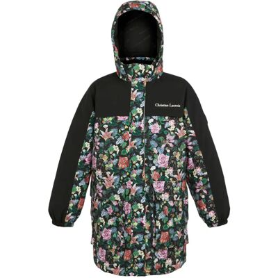 Regatta x Christian Lacroix - Women's Breathable Cailar Longline Waterproof Jacket - Black Regatta x Christian Lacroix - Women's Breathable Cailar Longline Waterproof Jacket - Black