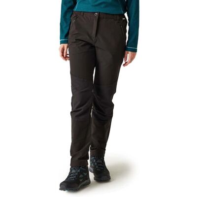 Regatta Womens Questra V Isoflex Stretch Walking Trousers - Black Regatta Womens Questra V Isoflex Stretch Walking Trousers - Black