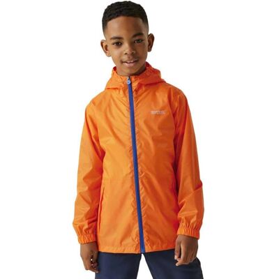 Regatta Pack It III Wasserdichte Jacke - Kinder Persimmon Regatta Pack It III Wasserdichte Jacke - Kinder Persimmon